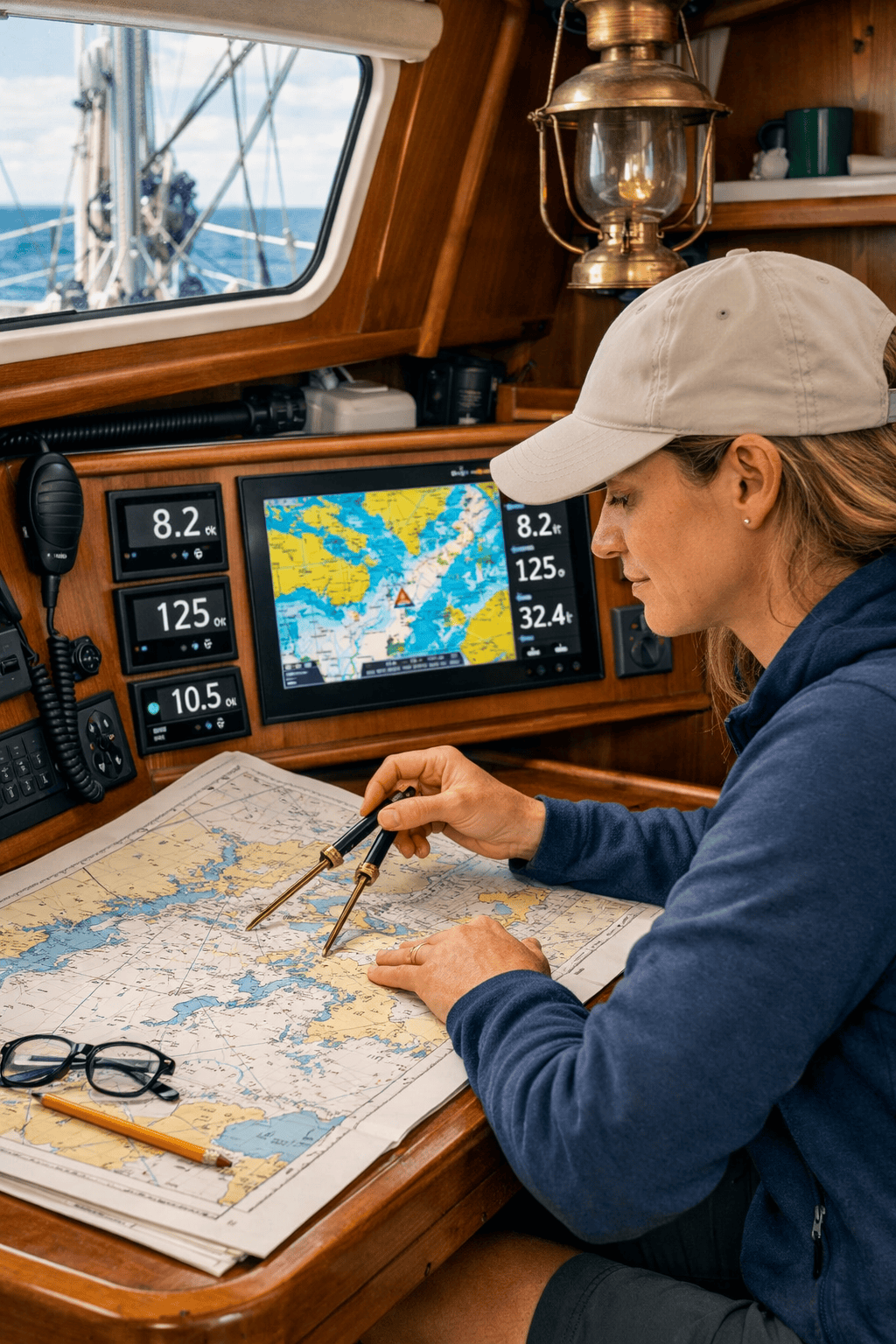 Navigation charts and voyage planning